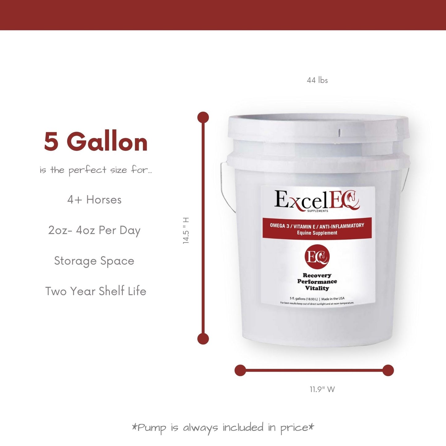 Joint Health for your horse in 5 gallons