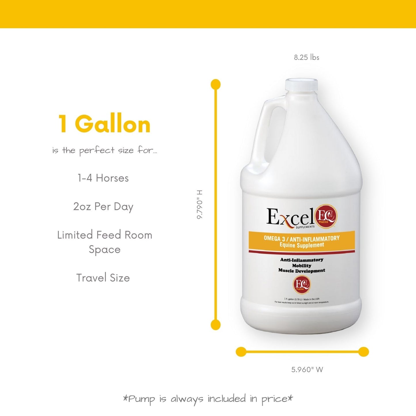 ExcelEQ ProElite 1 gallon size