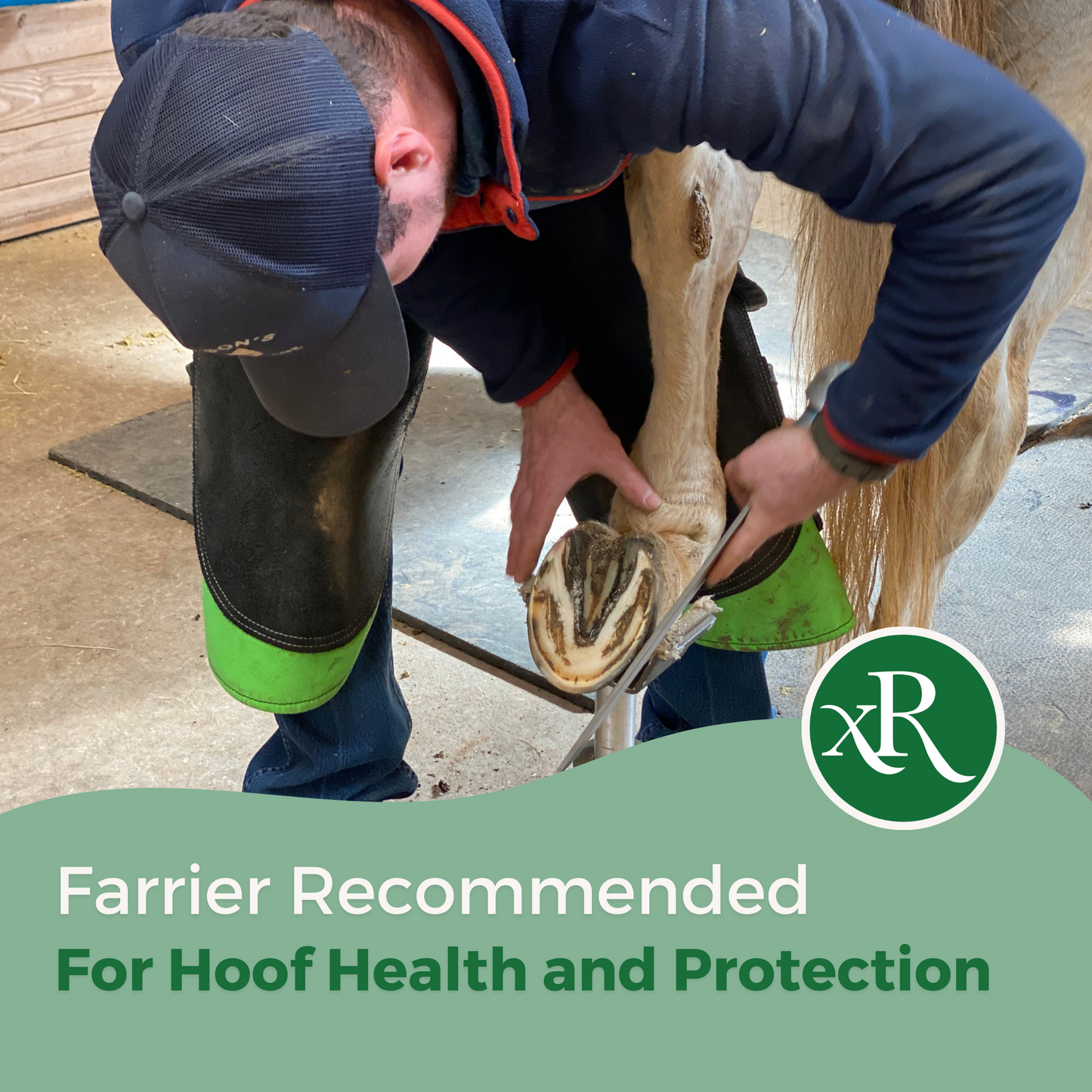 ExcelRescue Natural Equine Hoof Support is Farrier recommended