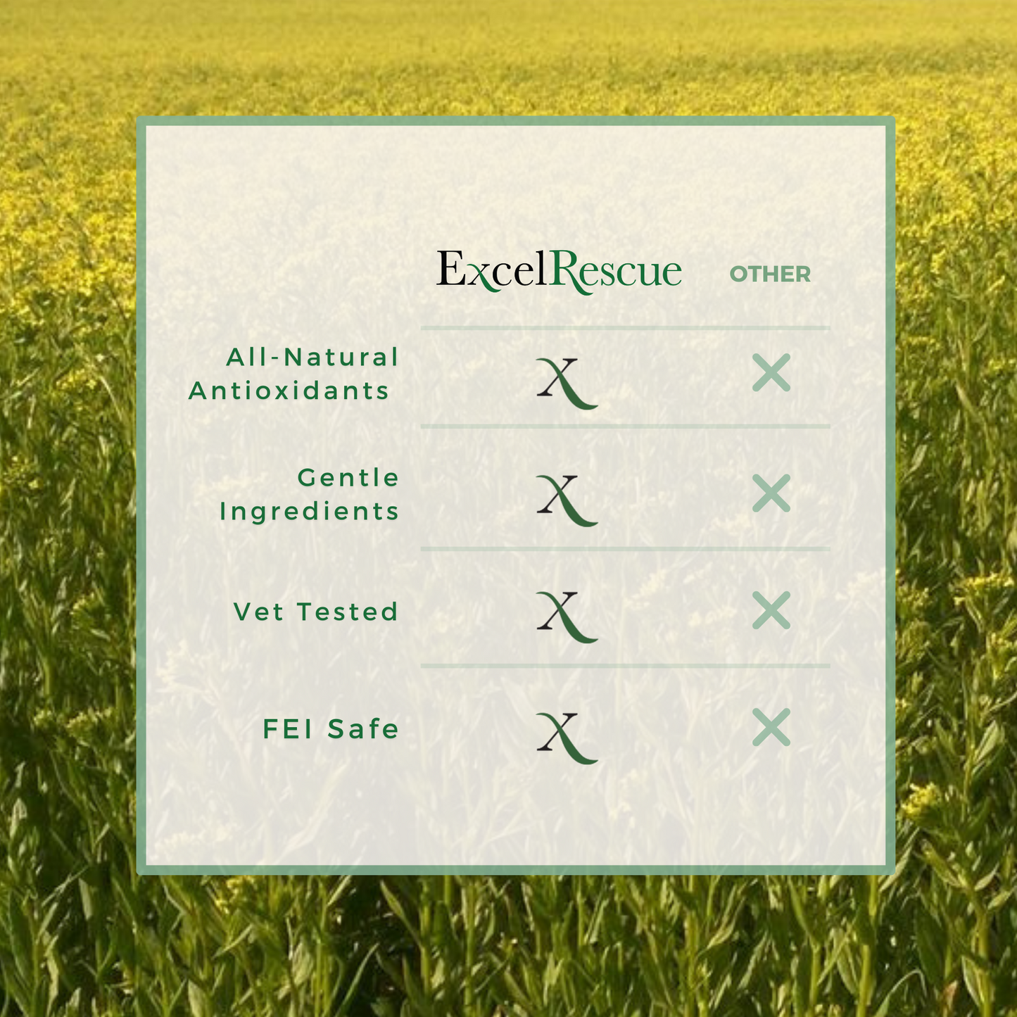 How does ExcelRescue Hoof Support Compare